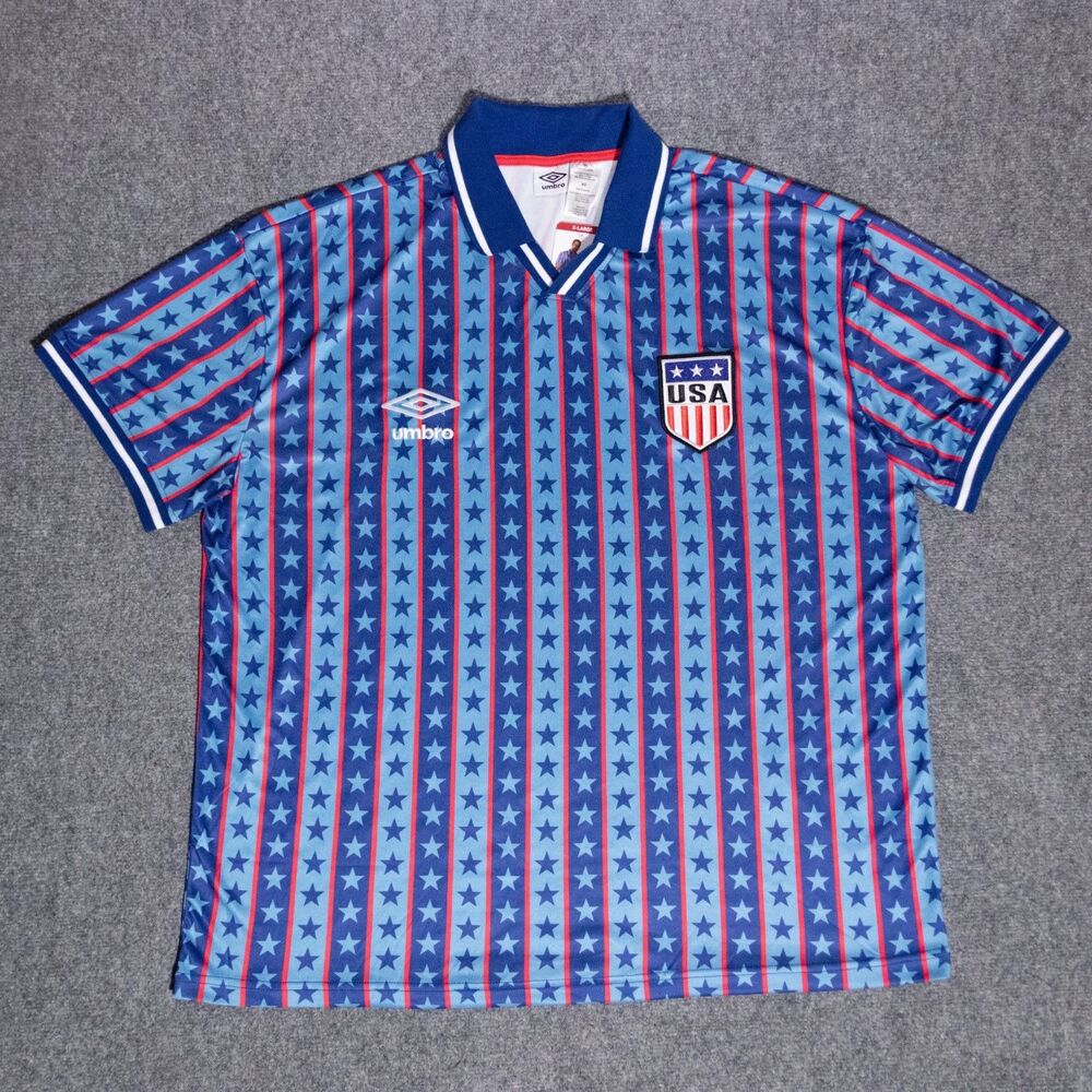 NWT Umbro United States USA National Soccer Team Jersey XL World Cup Futbol Kit